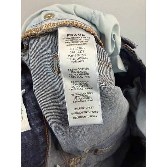 Frame Womens Le High Skinny Jeans Size 25 - Picture 4 of 6